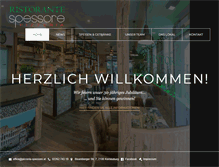 Tablet Screenshot of pizzeria-spessore.at
